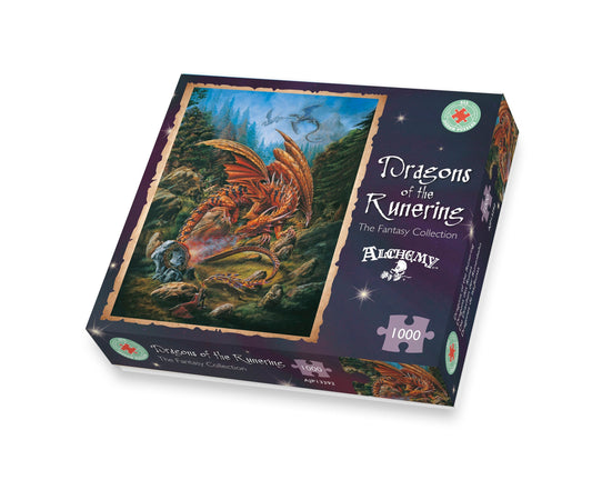 Dragons of the Runering 1000 Piece Jigsaw Puzzle