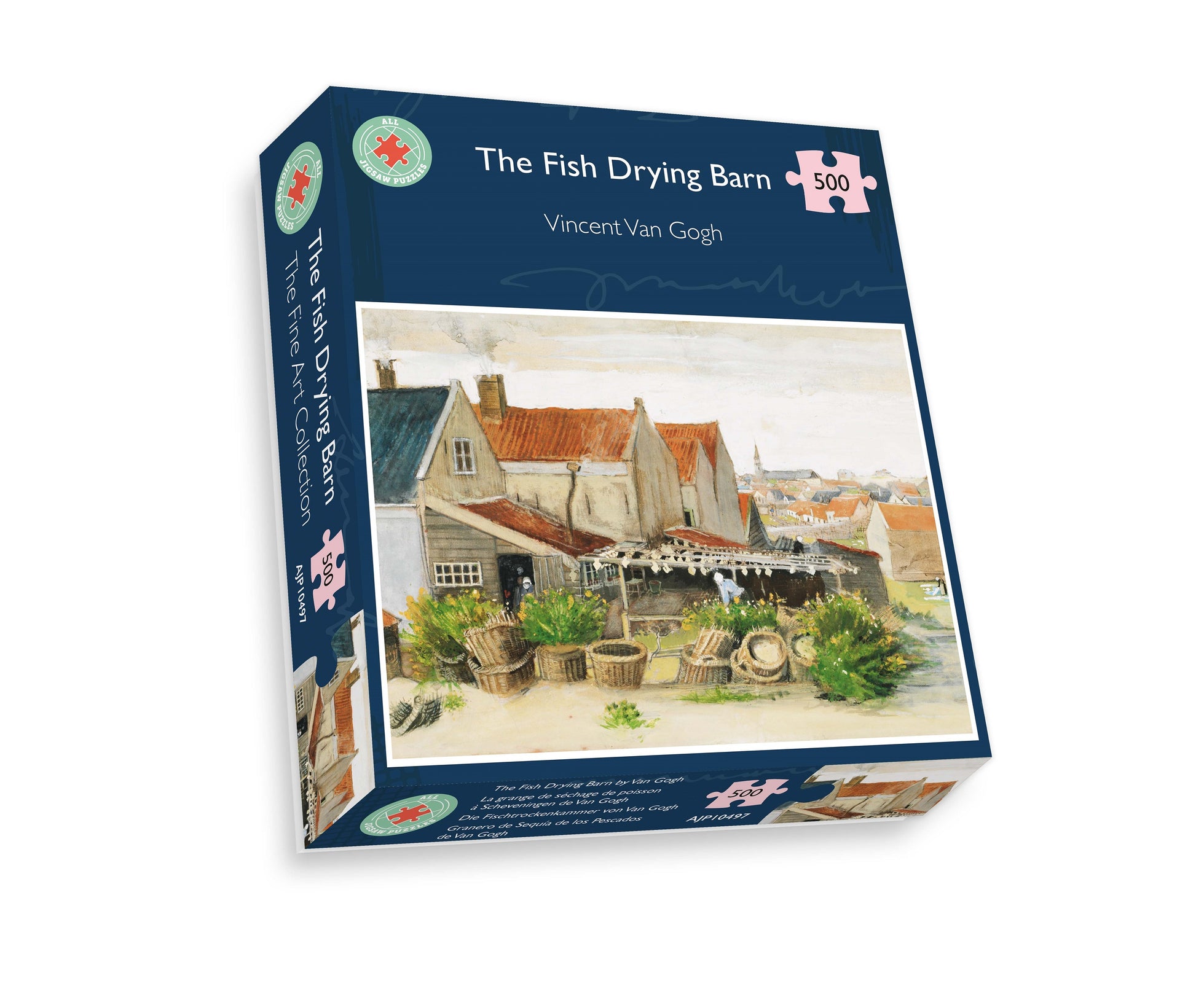 The Fish Drying Barn by Van Gogh 500 Piece Jigsaw Puzzle