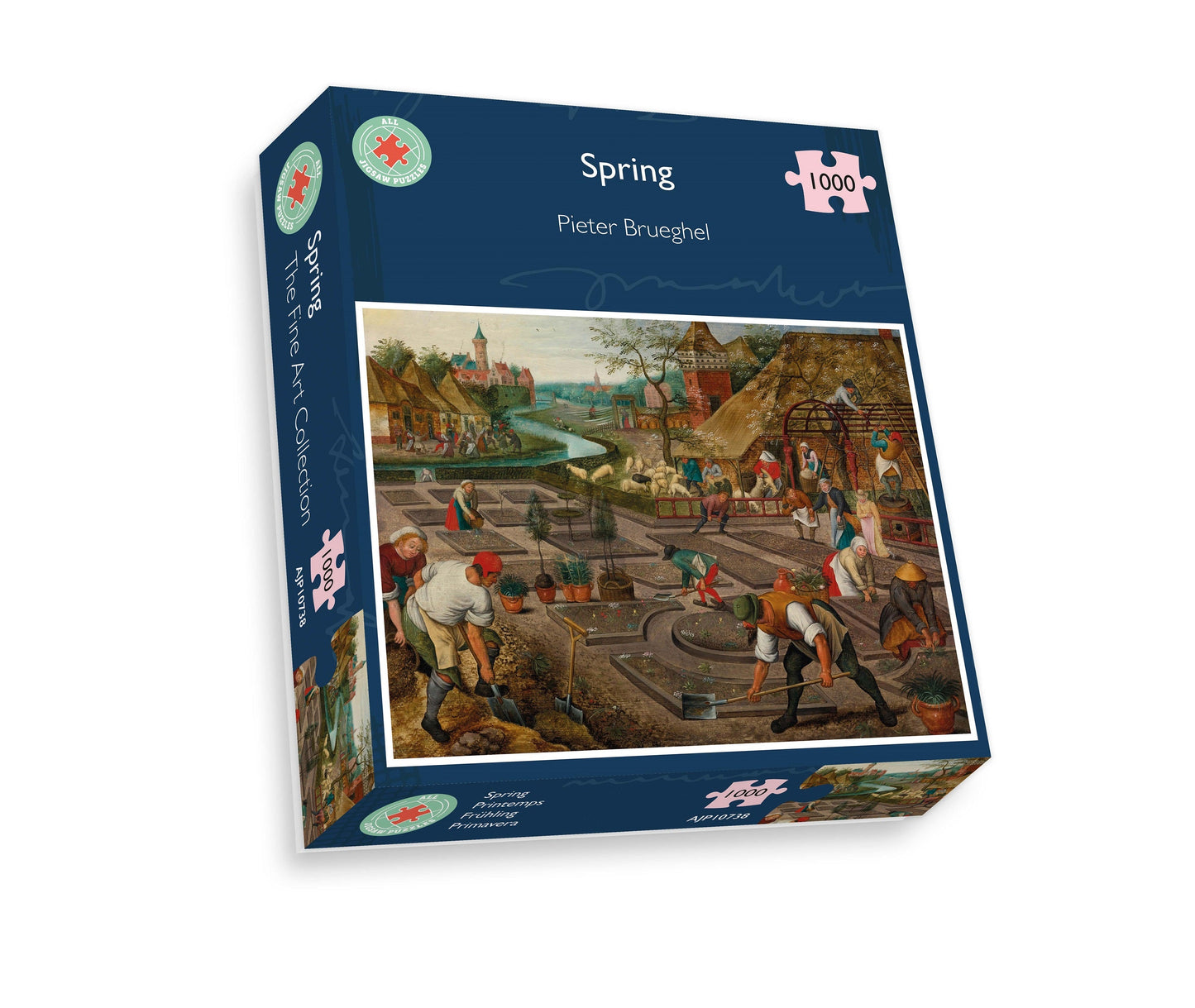 Spring - Pieter Brueghel The Younger 1000 Piece Jigsaw Puzzle