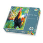 Cockerel & Hen 1000 Piece Jigsaw Puzzle
