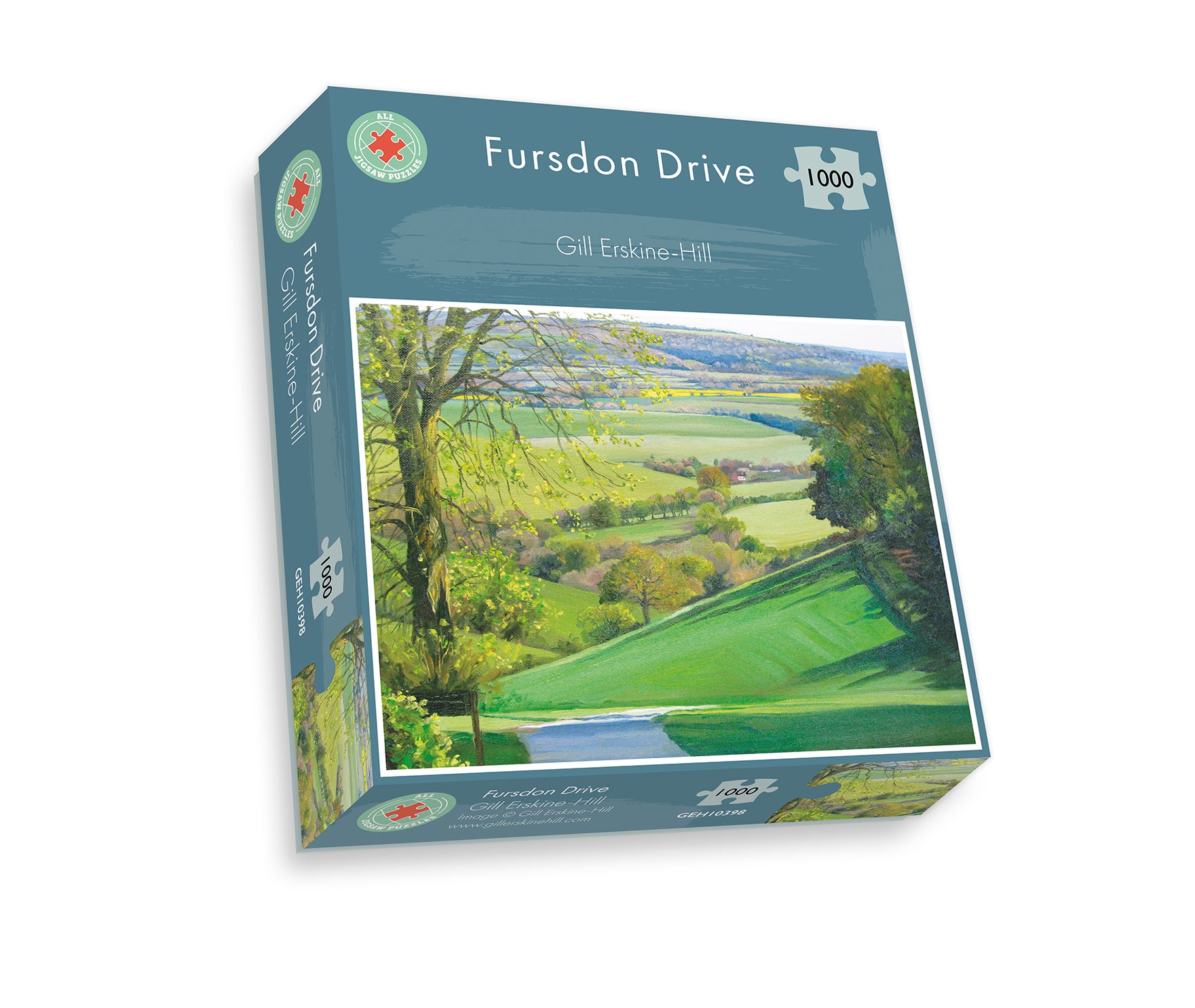Footbridge Jigsaw Puzzle - Gill Erskine-Hill box