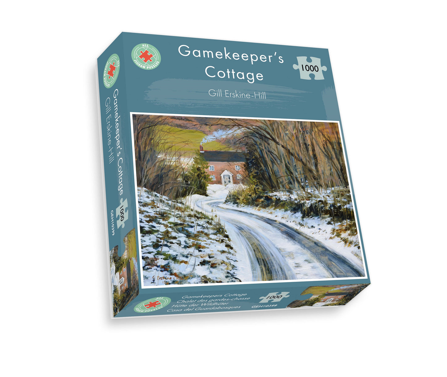 Gamekeeper's Cottage, 1000 Piece Jigsaw Puzzle BOX