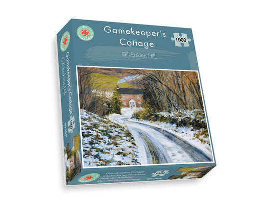 Gamekeeper's Cottage, 1000 Piece Jigsaw Puzzle BOX