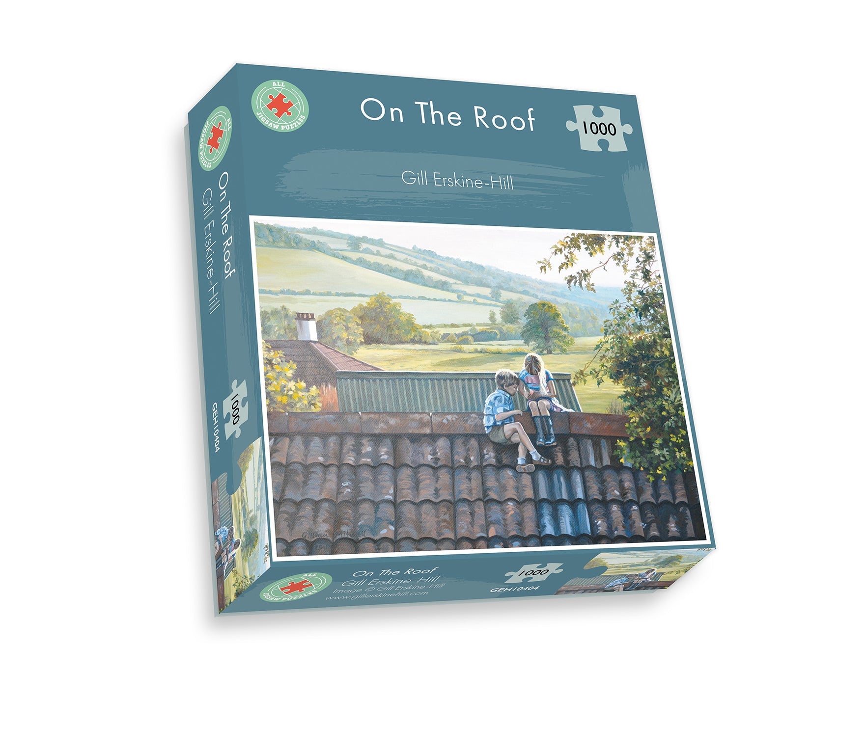 On The Roof - 1000 Piece Jigsaw Puzzle box