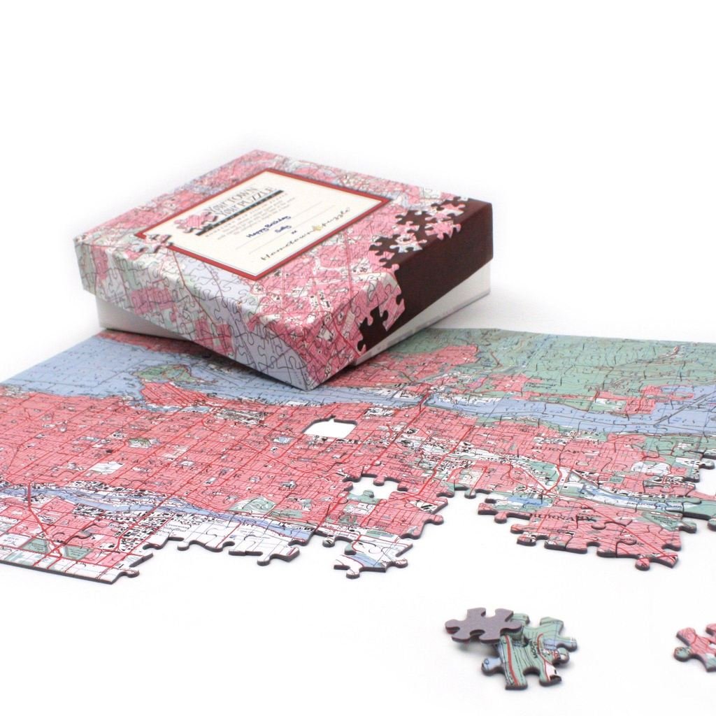 Canada Map Jigsaw Puzzle - Centered on any Canadian Address