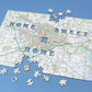 Personalised Wooden Hometown Jigsaw Puzzle  GB Landranger 2