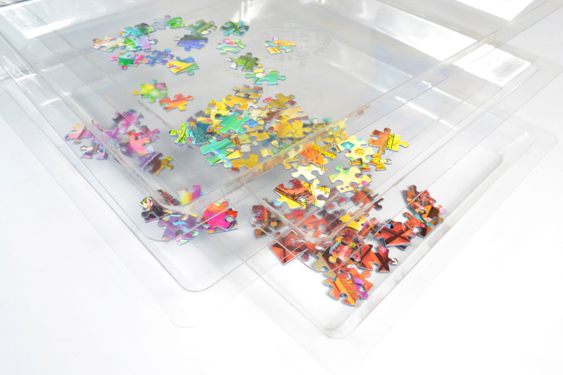 Jigsaw Puzzle Sorter Trays Stackable Sorting Storage Set 1000 Piece Jigsafe