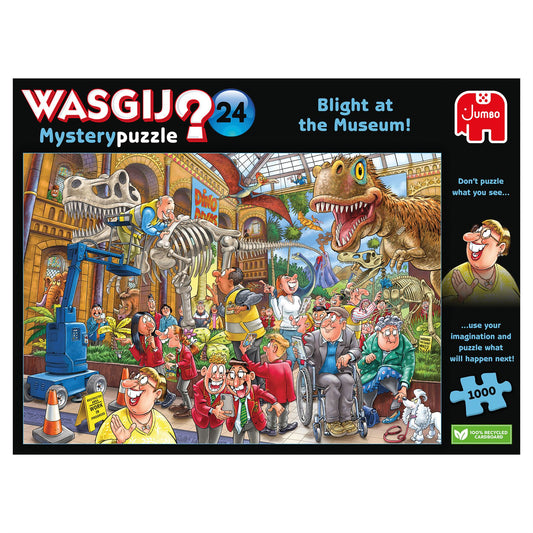 Wasgij Mystery 24 Blight at the Museum! 1000 Piece Jigsaw Puzzle