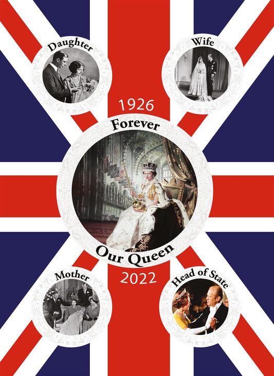 Queen's Memorial Union Jack Wall Hanging
