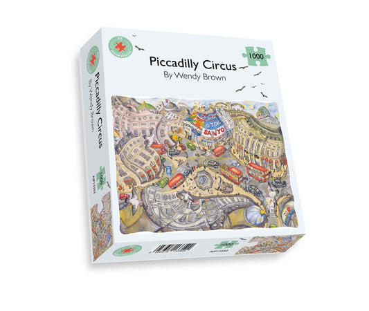 Piccadilly Circus - Wendy Brown 1000 Piece Jigsaw Puzzle