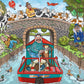 Wasgij Original 33 Calm on the Canal 1000 Piece Jigsaw Puzzle