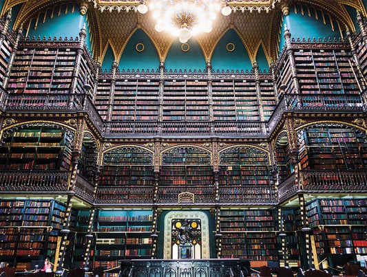 The Grand Library 1000 or 500 Piece Jigsaw Puzzle
