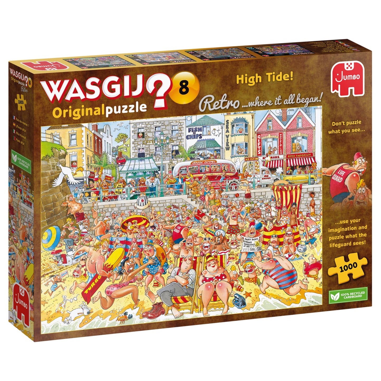 Wasgij Retro Original 8 High Tide! 1000 Piece Jigsaw Puzzle