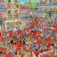 Jan van Haasteren - La Tomatina 1000 Piece Jigsaw Puzzle