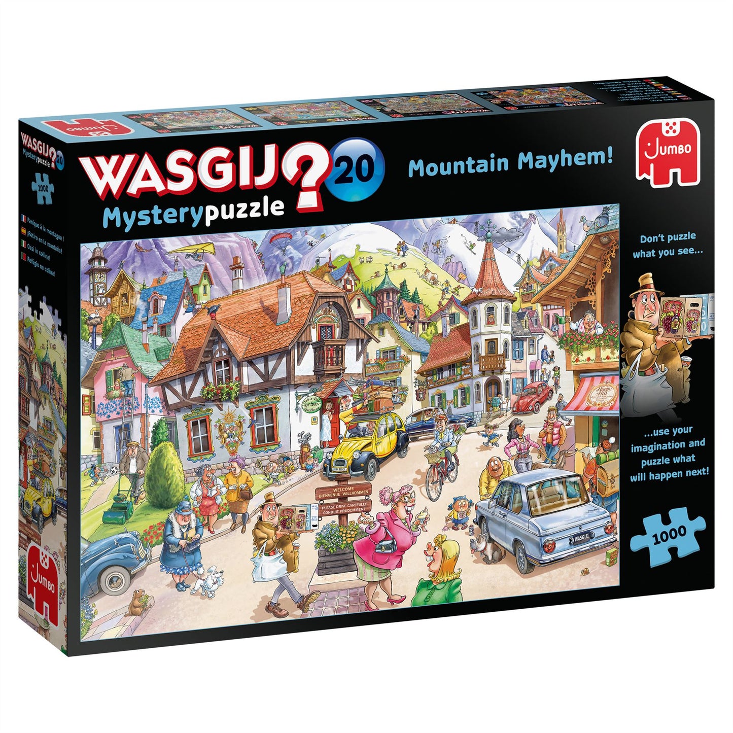 Wasgij Mystery 20 Mountain Mayhem! 1000 Piece Jigsaw Puzzle 2