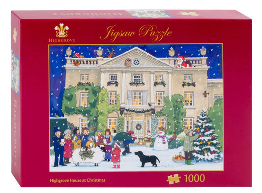 Highgrove House at Christmas 1000 Piece Jigsaw Puzzle