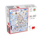 Map of England - Tim Bulmer 1000 Piece Jigsaw Puzzle box