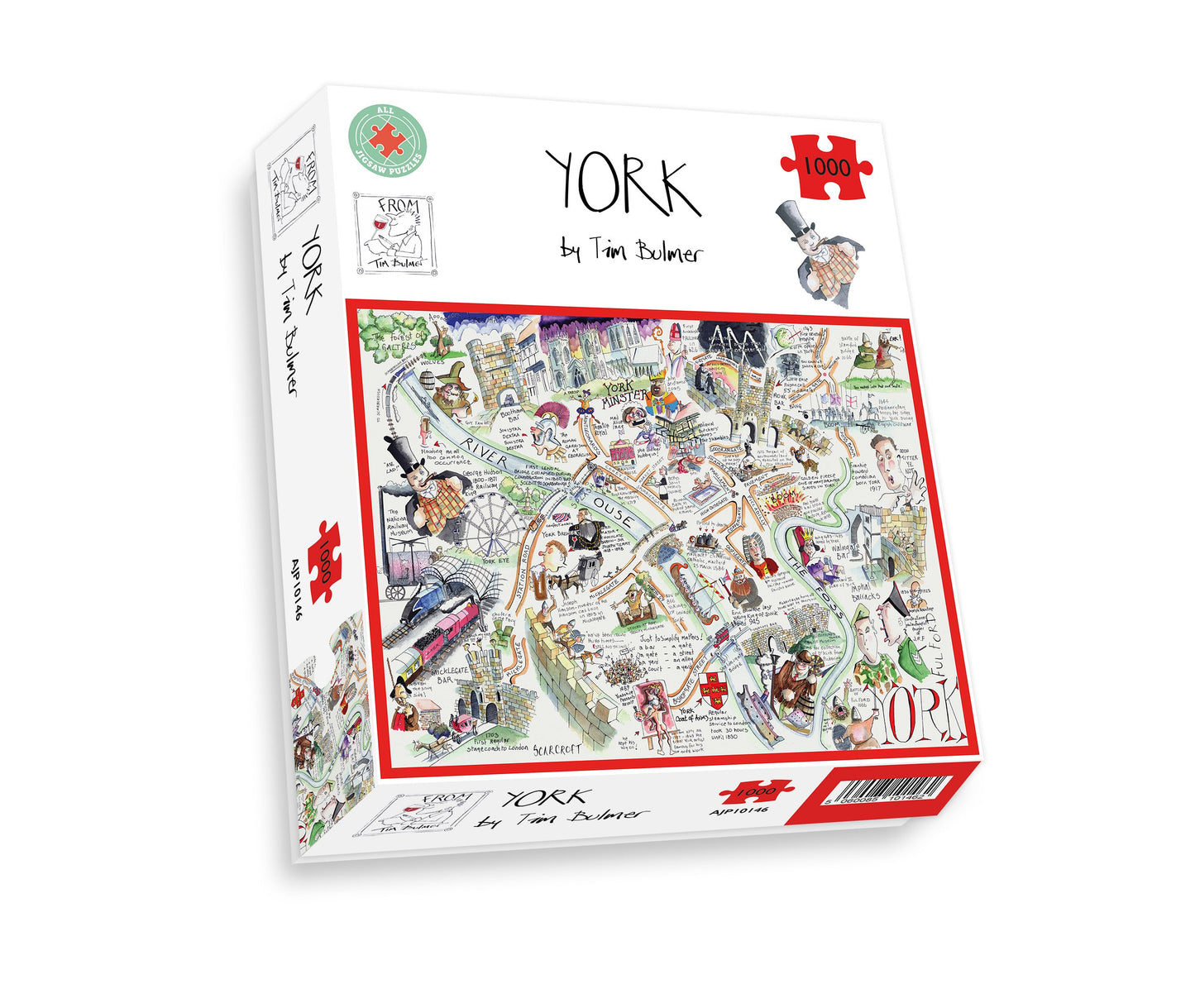 York - Tim Bulmer 1000 Piece Jigsaw Puzzle box