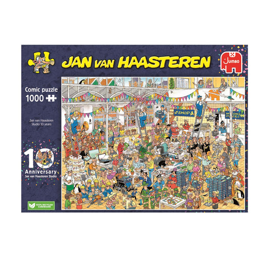 Jan Van Haasteren 10th Anniversary 1000 Piece Jigsaw Puzzle