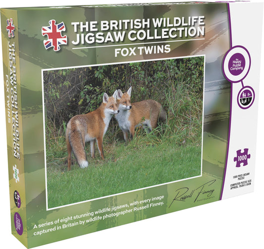 Fox Twins 1000 Jigsaw Puzzle