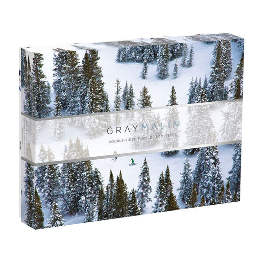 Gray Malin The Snow Two-sided 500 Piece Jigsaw Puzzle box