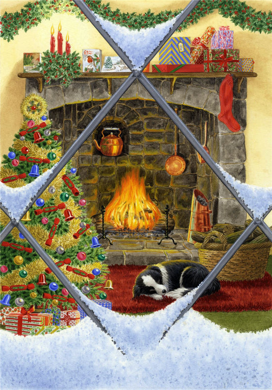 Puppy Dreams at Christmas Jigsaw Puzzle