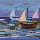 Multi Coloured Boats 1000 Piece Jigsaw Puzzle