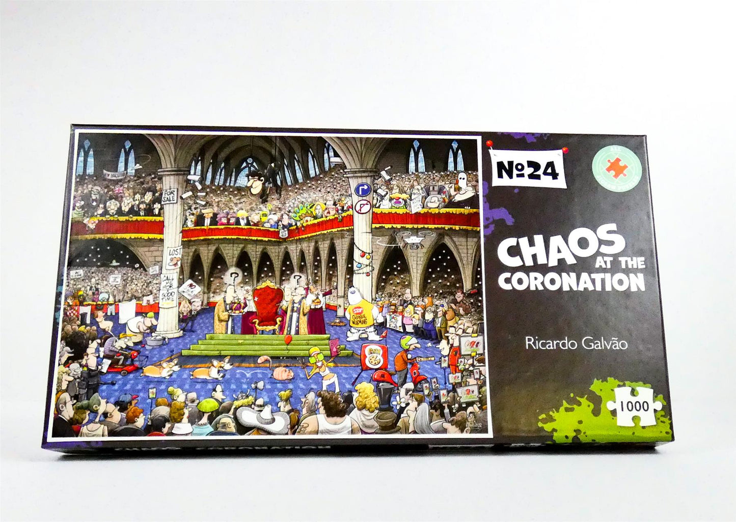 Chaos at the Coronation 1000 Piece Jigsaw Puzzle