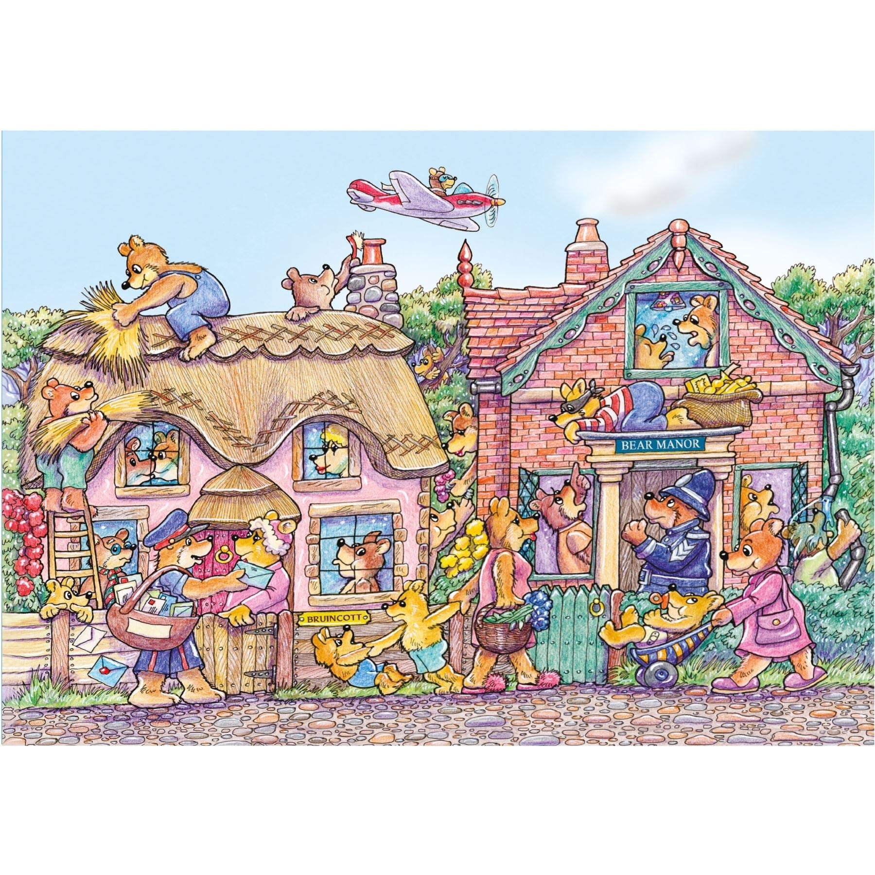 Bear Street - Armand Foster 3 x 24 Piece Kids Jigsaw Puzzle 2