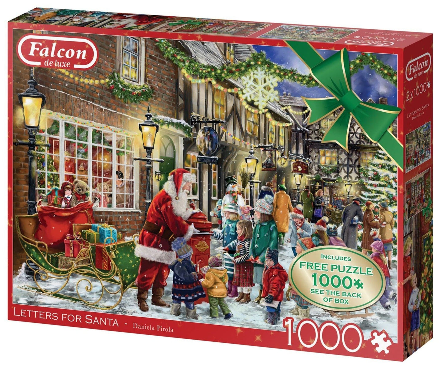 Letters for Santa 2 x 1000 Piece Jigsaw Puzzle box