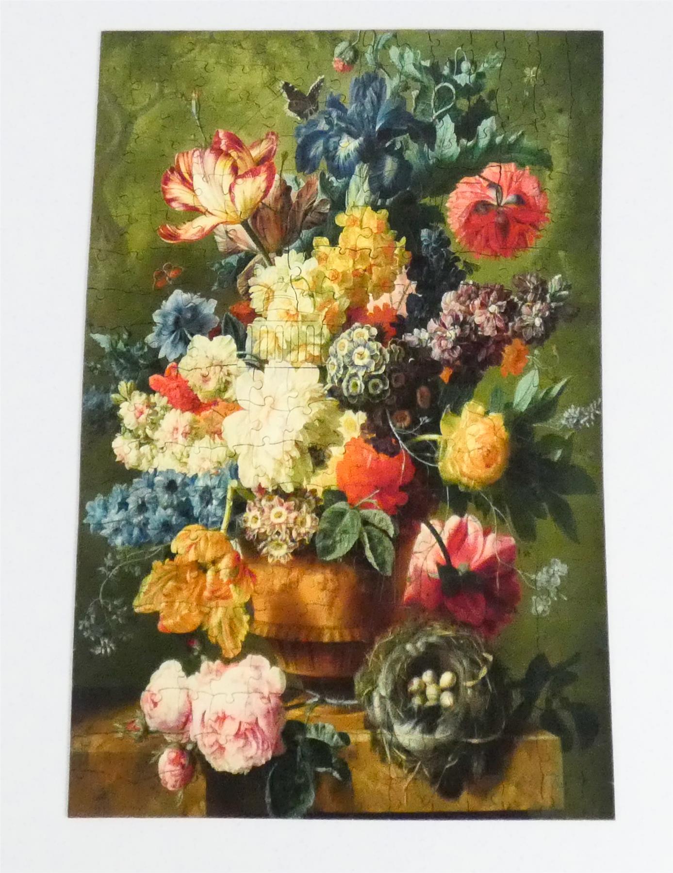 Flowers in a Vase - National Gallery 300 Piece Wooden Jigsaw Puzzle