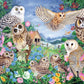 Falcon de luxe Owls in the Wood 1000 Piece Jigsaw Puzzle