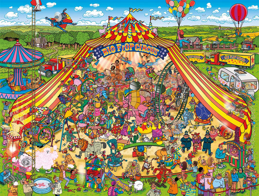 Big Flop Circus - Bart Slyp 1000 Piece Jigsaw Puzzle
