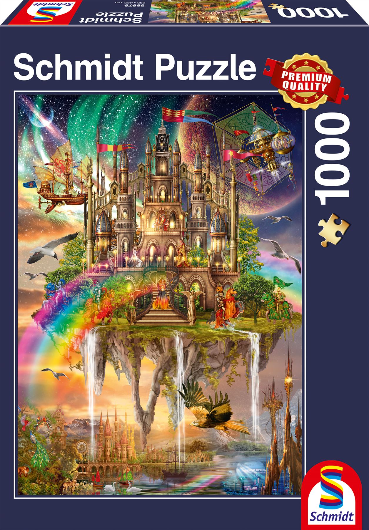 City in the Sky 1000 Piece Jigsaw Puzzle box