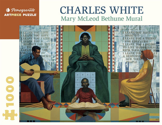 Charles White: Mary McLeod Bethune Mural 1000 Piece Jigsaw