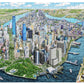 New York Scratch Off 500 Piece Jigsaw Puzzle New, New York