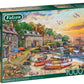 Harbour Cottages 1000 Piece Jigsaw Puzzle box 1