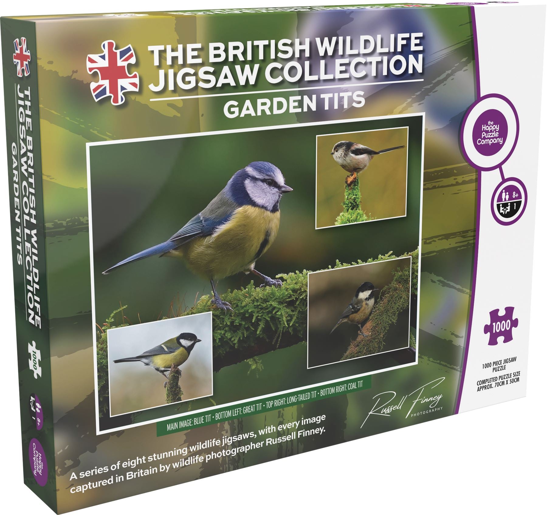 Garden Tit Montage 1000 Jigsaw Puzzle