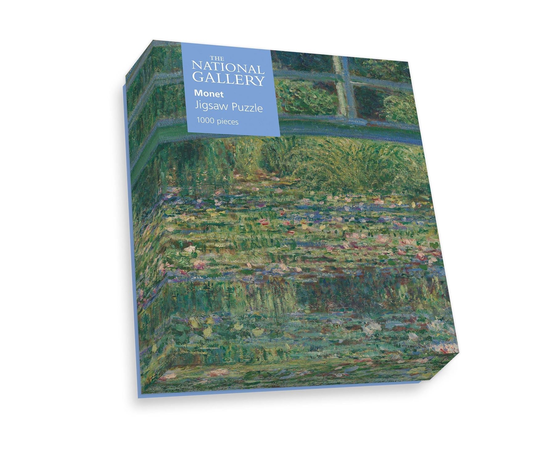 The Water-Lily Pond - National Gallery 1000 Piece Jigsaw Puzzle box