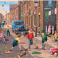 Playing in the Street 2 x 500 Piece Jigsaw Puzzle 1