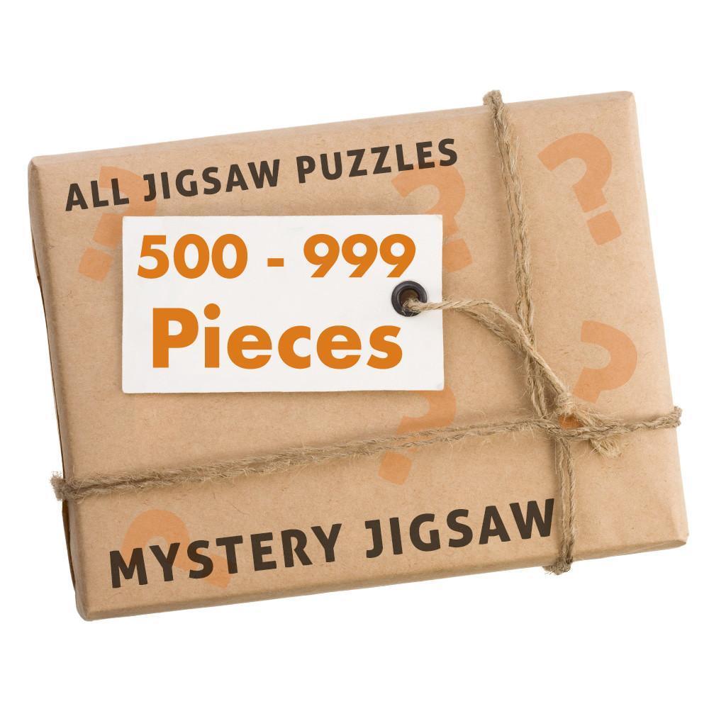Jigsaw Puzzle - 500-999 Pc Mystery Bargain Jigsaw Puzzle