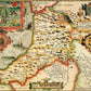 Cardiganshire Historical Map 1000 Piece Jigsaw Puzzle (1610) - All Jigsaw Puzzles UK
 - 1