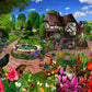 Jigsaw Puzzle - Cats In A Cottage Garden 1000 Or 500 Piece Jigsaw Puzzles