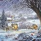 Jigsaw Puzzle - Christmas Coaches By Steve Crisp 1000 Or 500 Piece Jigsaw Puzzle