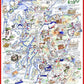 Jigsaw Puzzle - Comical Map Of Scotland - Tim Bulmer 1000 Piece Jigsaw Puzzle