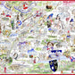 Jigsaw Puzzle - Comical Map Of Surrey - Tim Bulmer 1000 Piece Jigsaw Puzzle