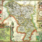 Derbyshire Historical Map 1000 Piece Jigsaw Puzzle (1610) - All Jigsaw Puzzles UK
 - 1
