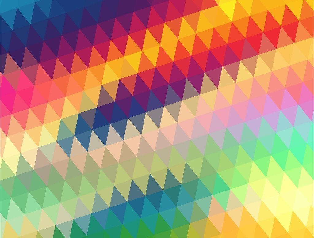 Jigsaw Puzzle - Geometric Rainbow - Impuzzible - 1000 Pc. Jigsaw Puzzle
