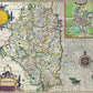 Leinster Historical Map 1000 Piece Jigsaw Puzzle (1610) - All Jigsaw Puzzles UK
 - 1