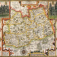 Surrey Historical Map 1000 Piece Jigsaw Puzzle (1610) - All Jigsaw Puzzles UK
 - 1